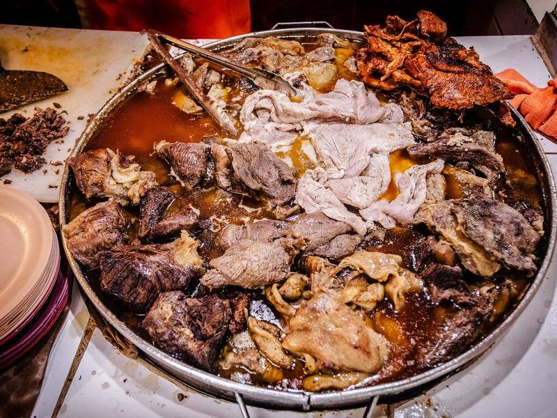 Barbacoa cauldron.