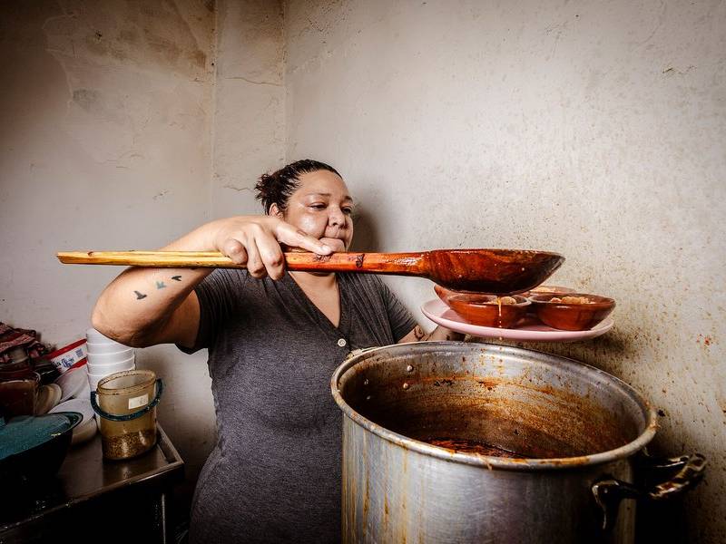 Stirring the pot.