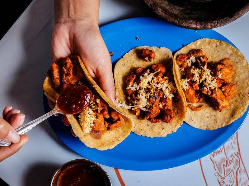 Tacos árabes.