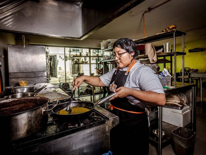 Recado kitchen.