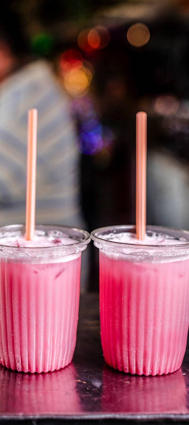 Horchata rosa.