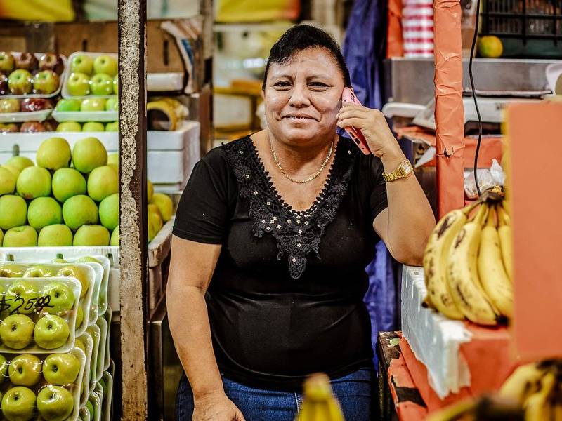 Aunty of the plátanos.