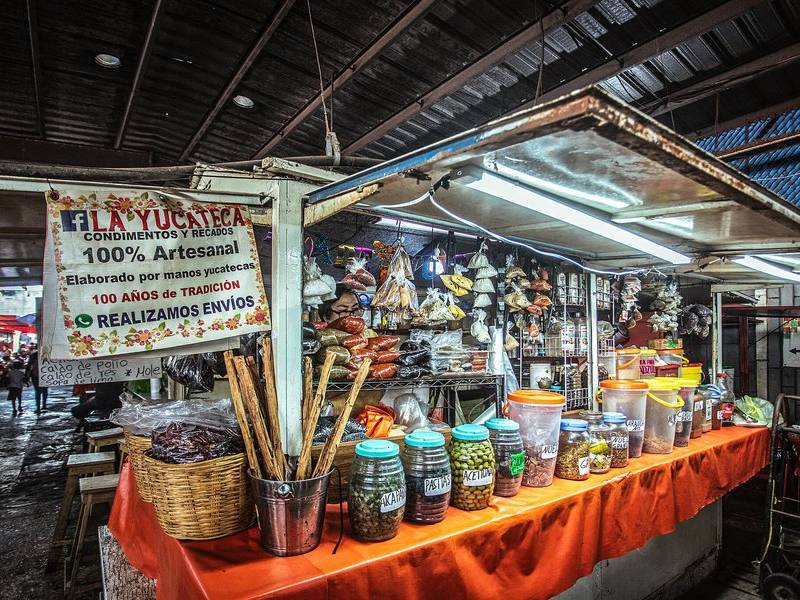 La Yucateca stall.