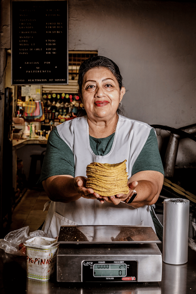 Tortilla maker.