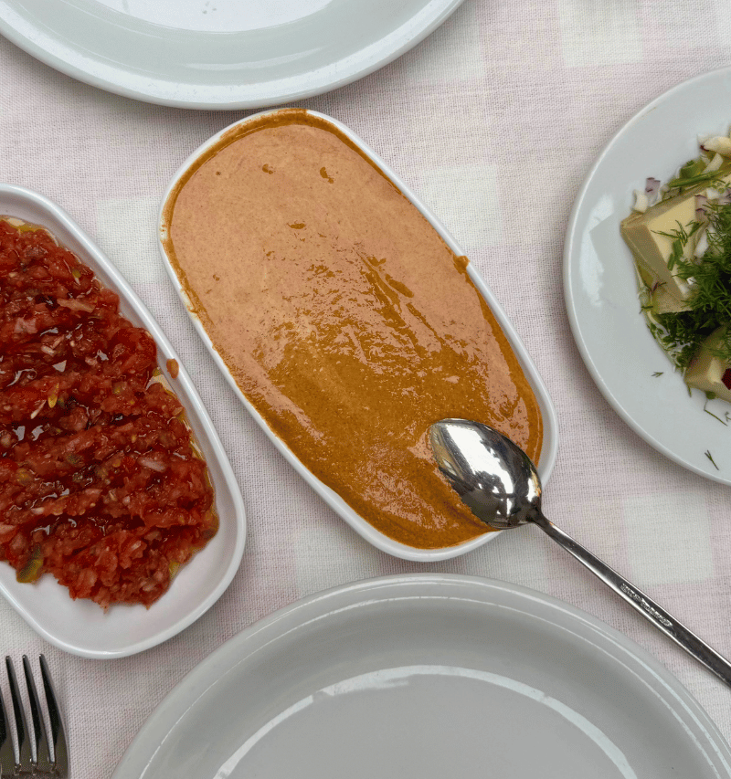 Turkish meze.