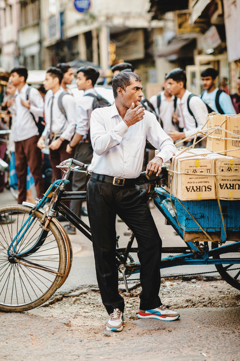 Streets of Chandni Chowk.
