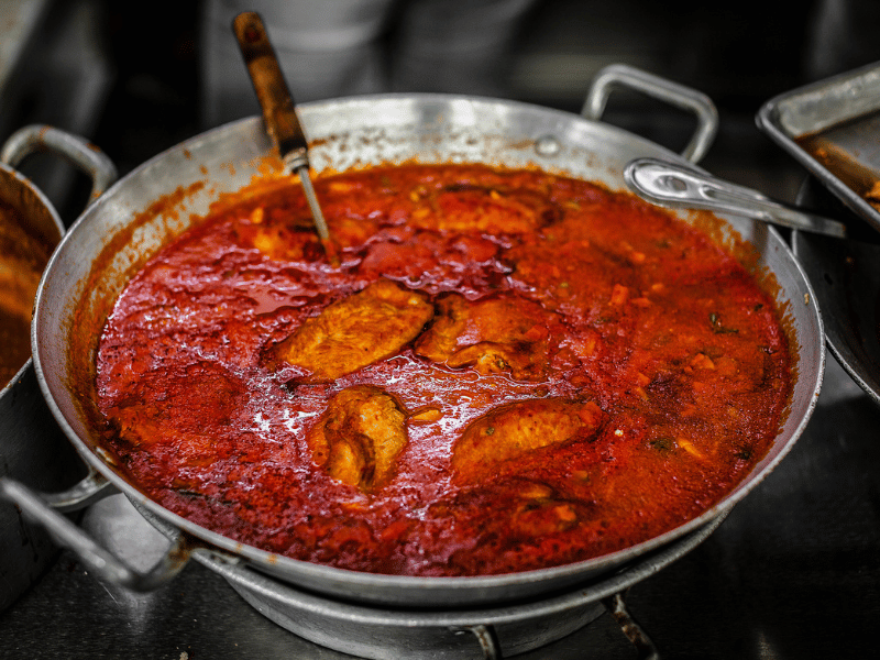 Slow simmer.
