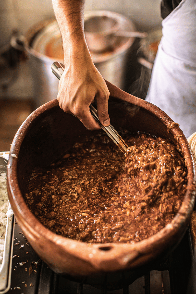 Stirring the pot.