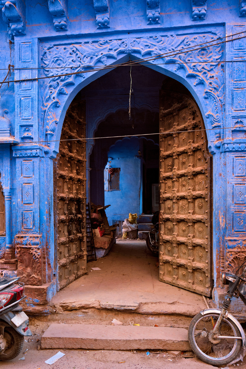 Old town doorway.