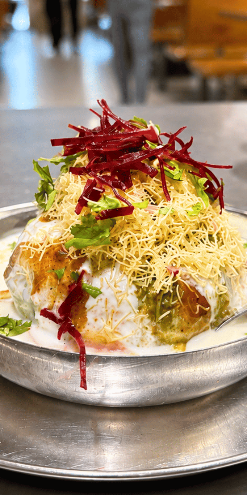 Creamy raj kachori.