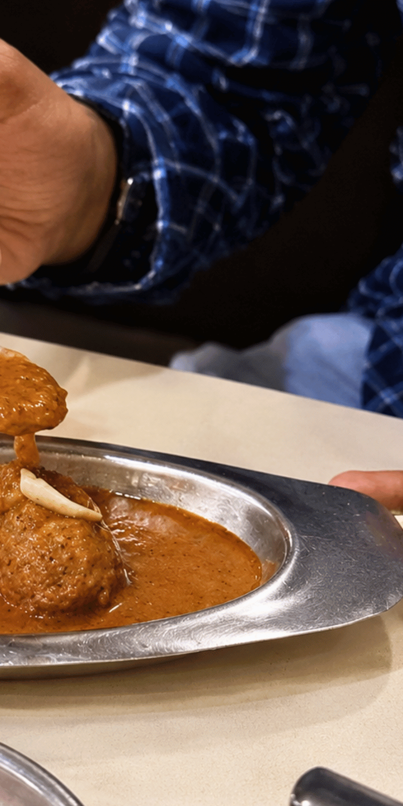 Govind gatta dumplings.