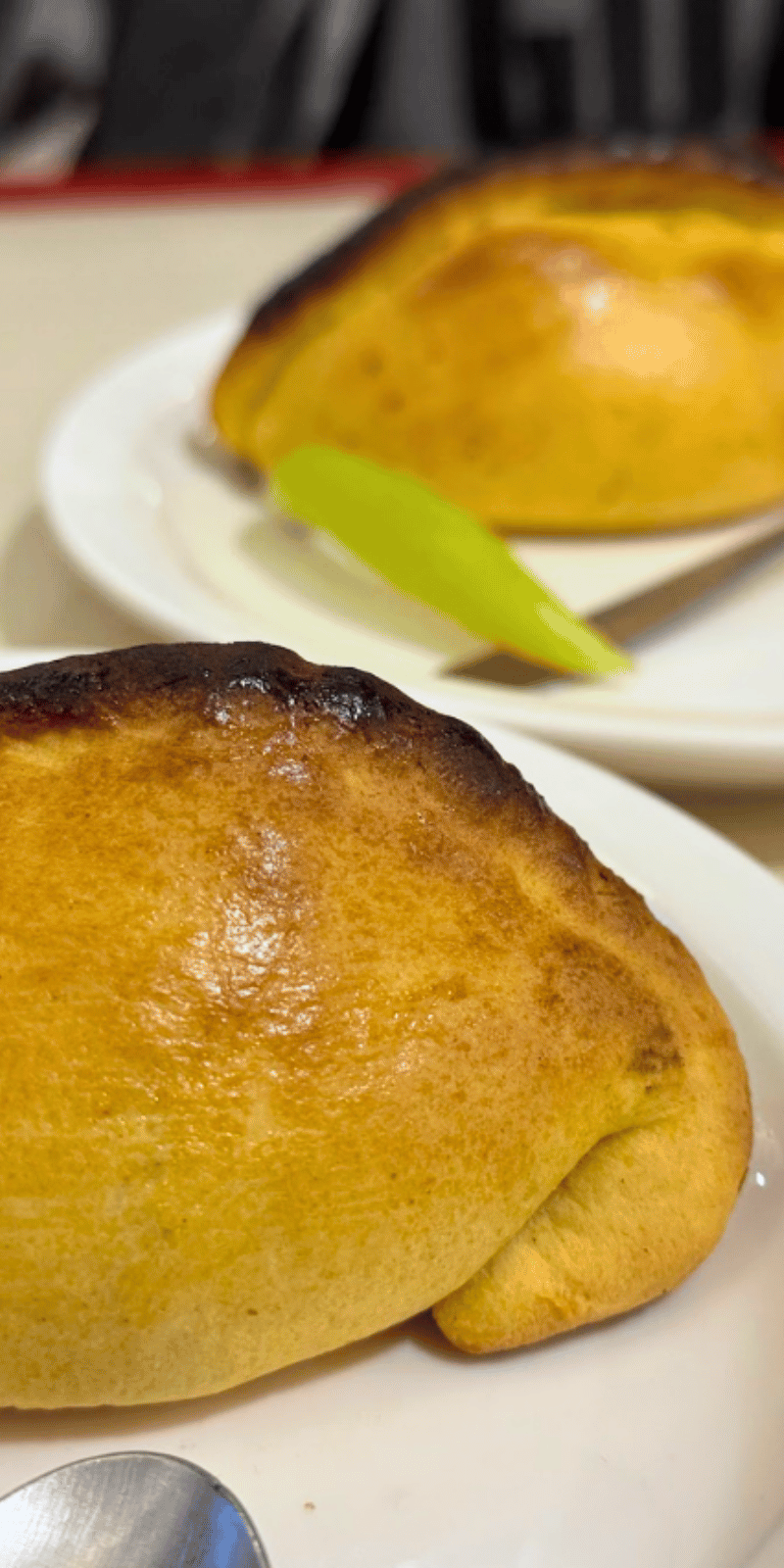 Flaky salteñas.