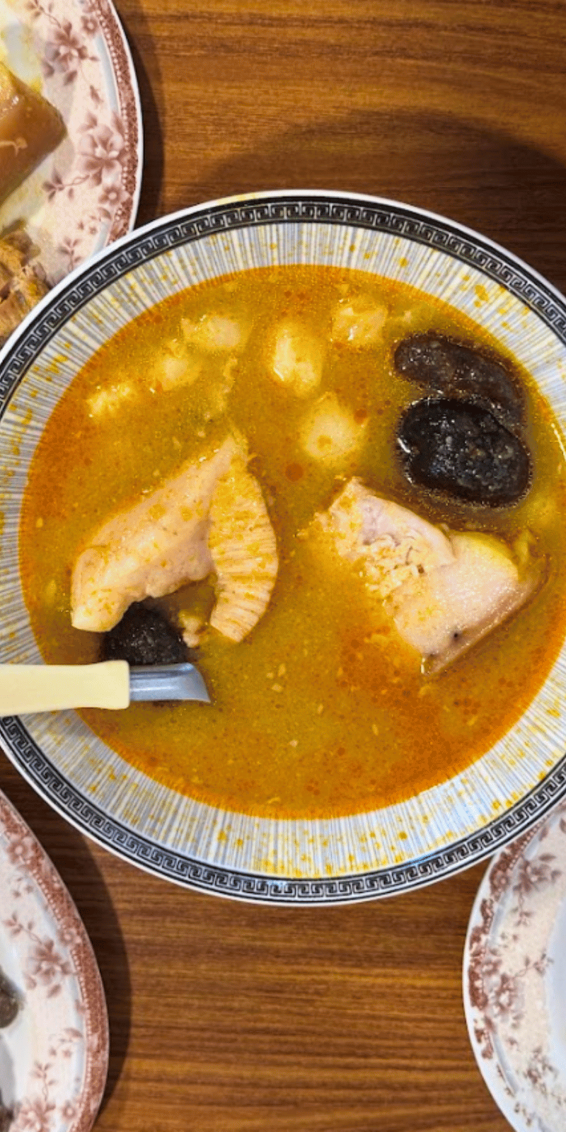 Fricasé with mote.