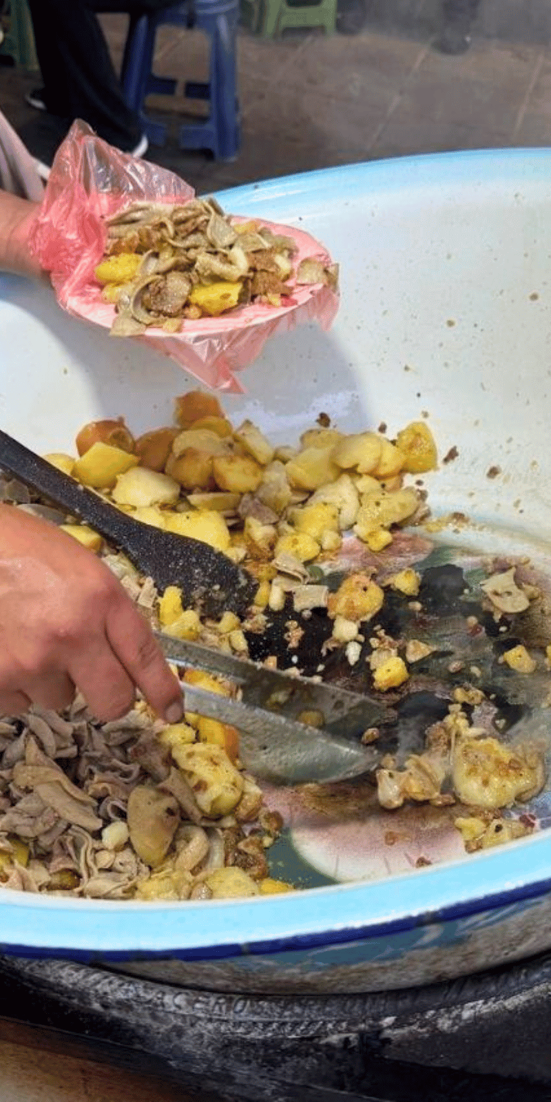Street cook.