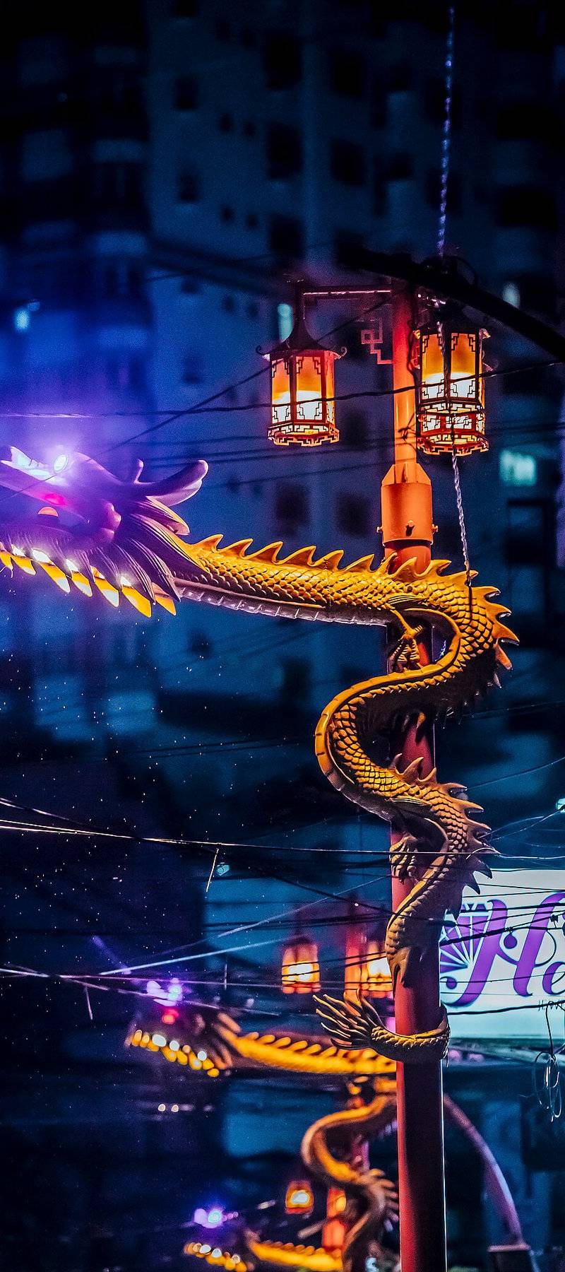 Chinatown dragon.