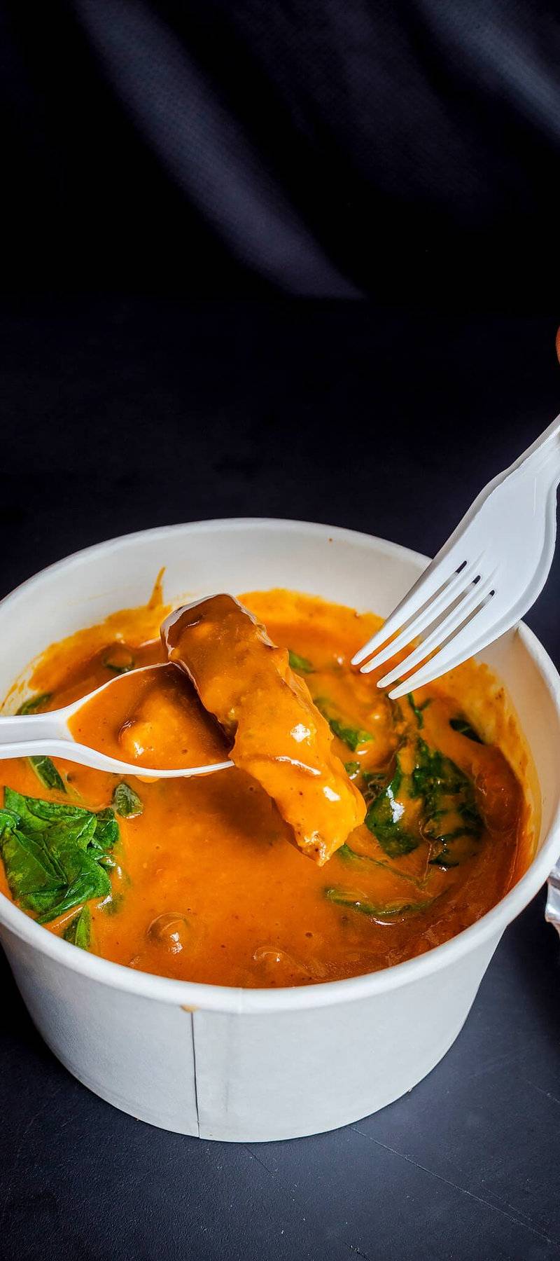 Kare-kare to-go.