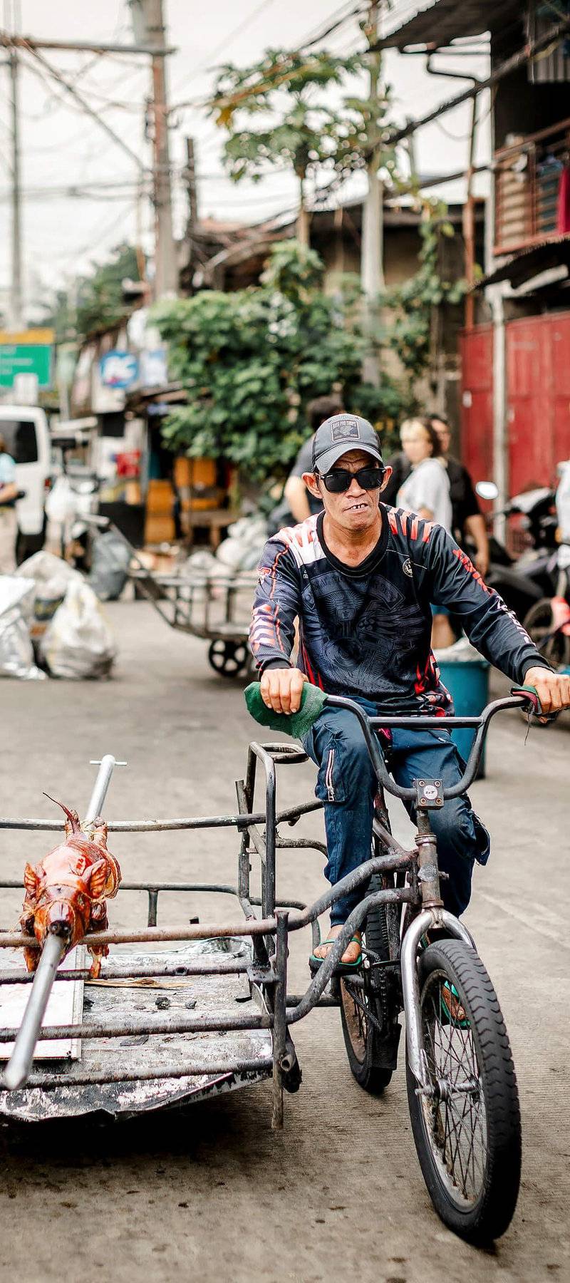 Lechon on wheels.