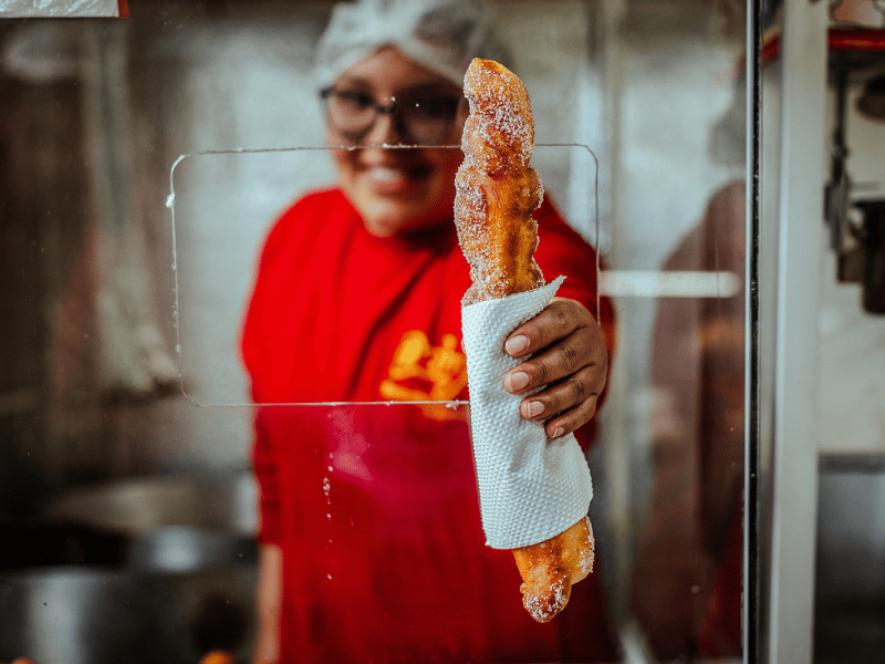 Peruvian churros.