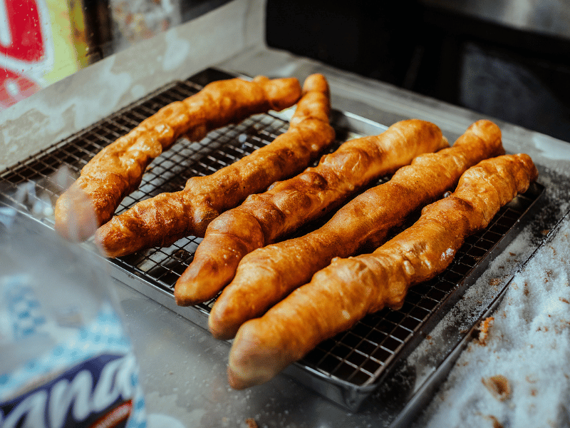 Freshly fried.