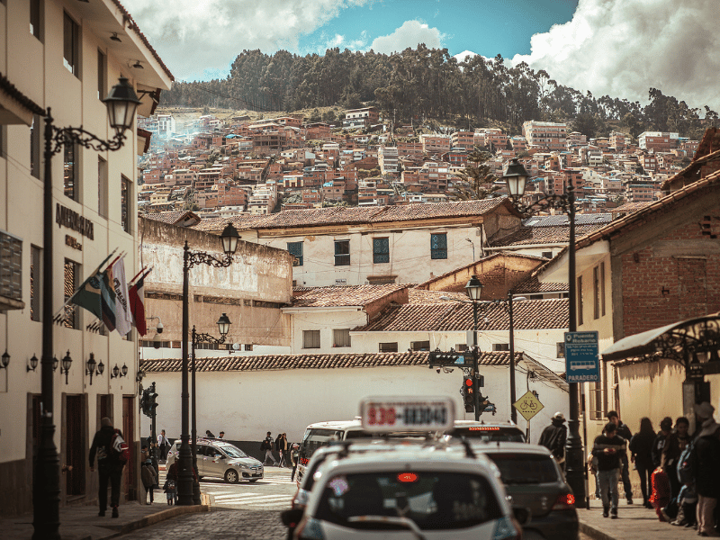 Downtown Cusco.