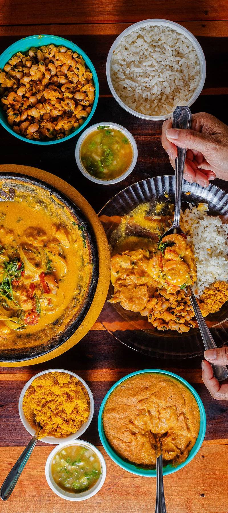 Creamy moqueca.