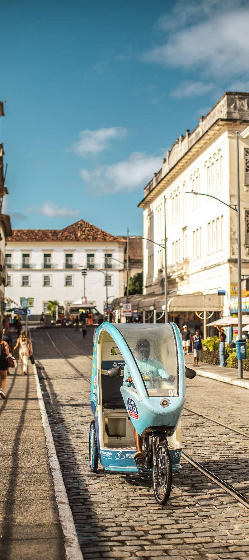 Pelourinho tuktuk.