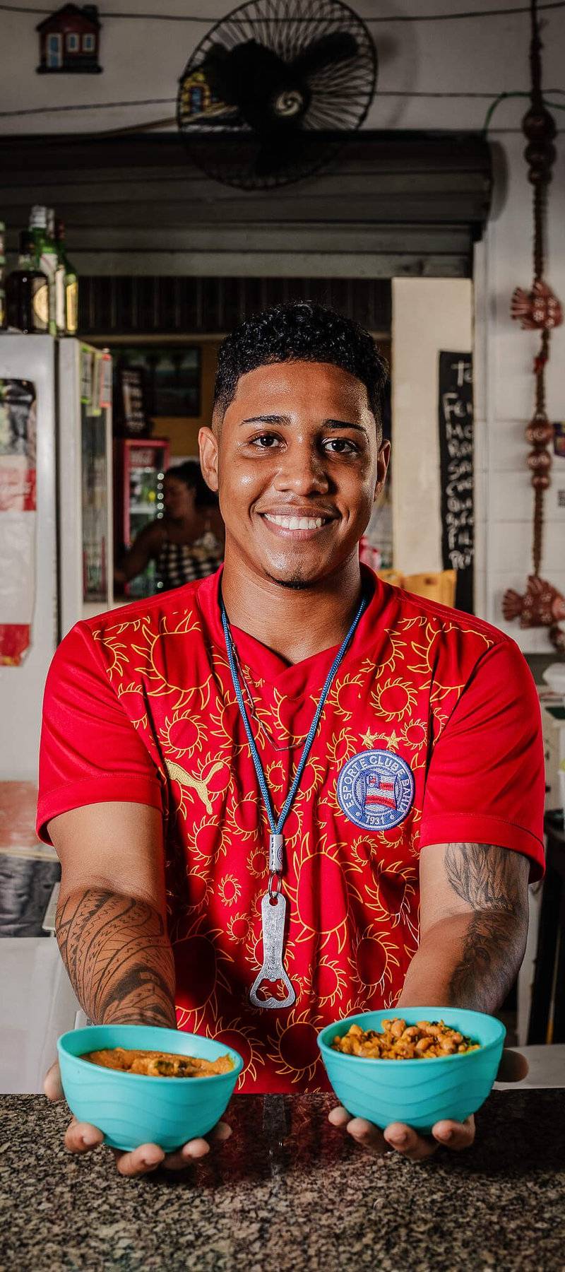 Food heroes of Salvador.