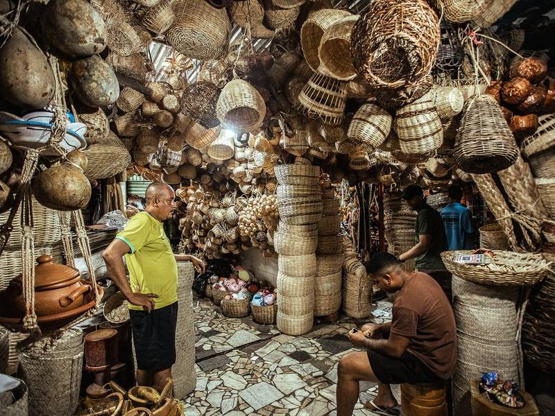 Mercado Modelo baskets.