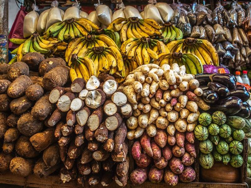Root-veg market.