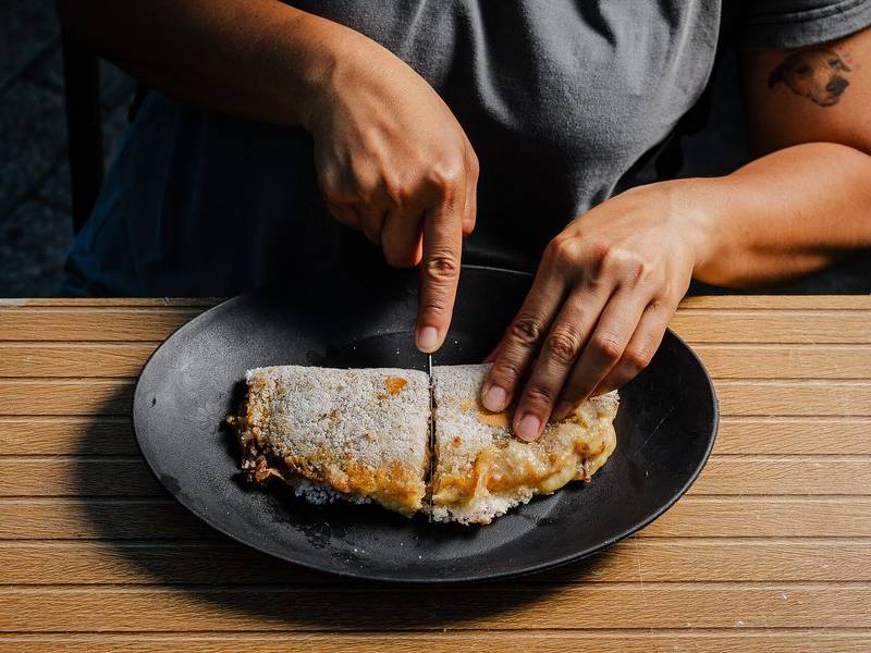Tapioca crepe.