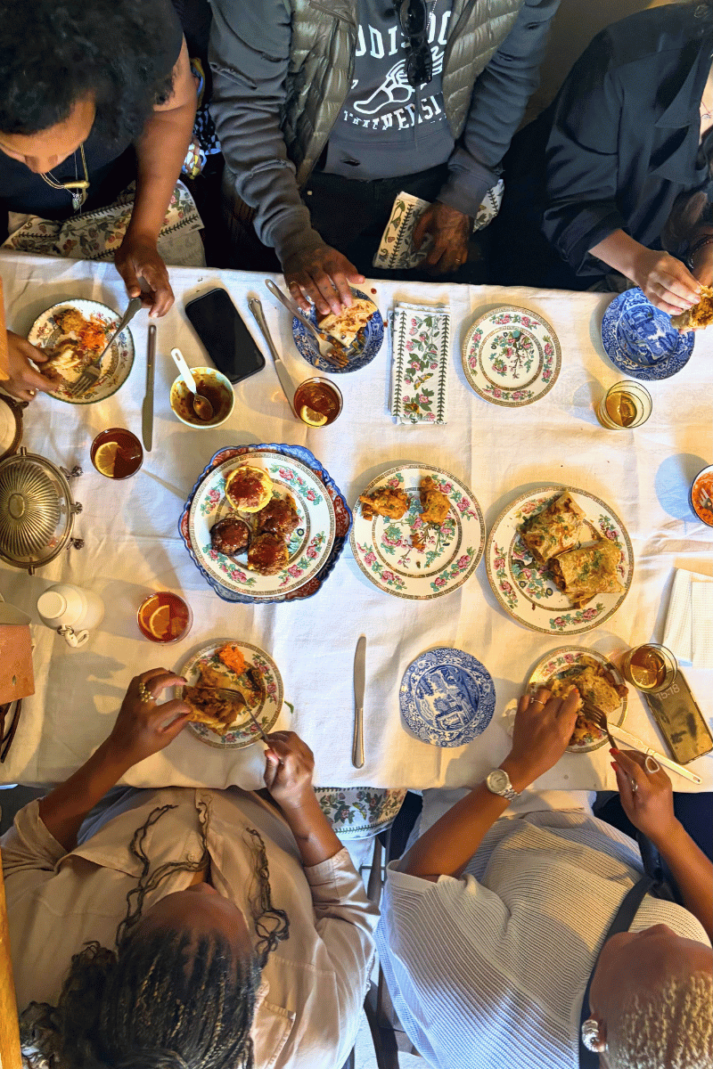 Cape Malay small plates.
