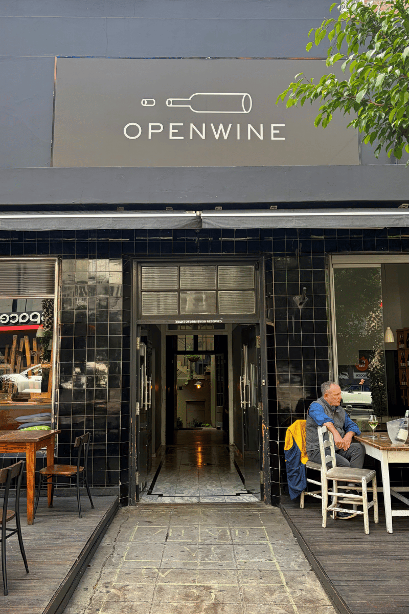 Wine bar and bottle shop.