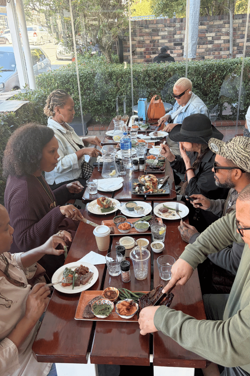 Cape Town lunch.
