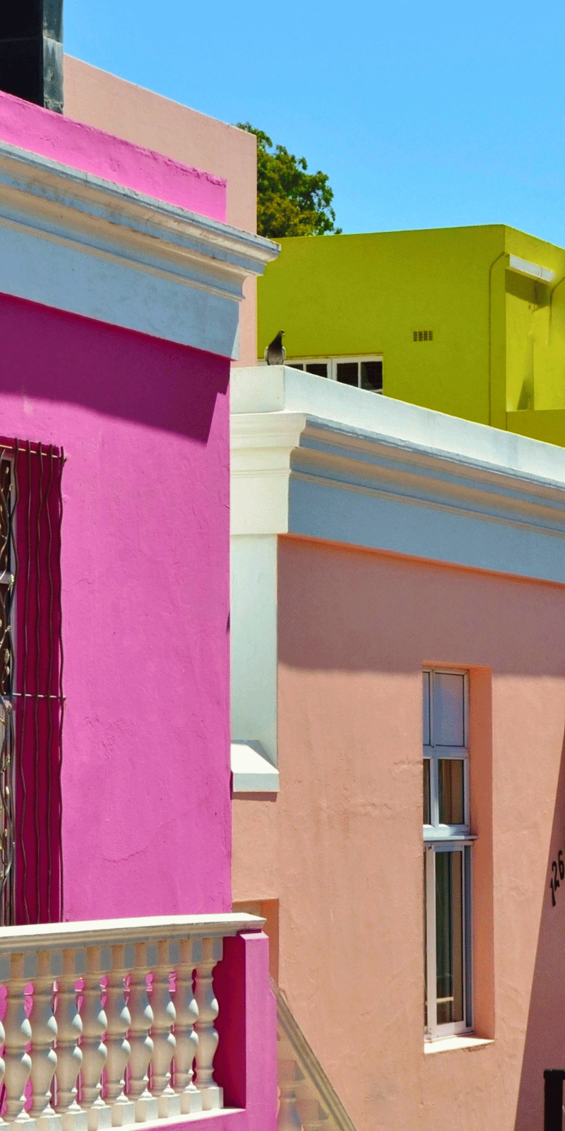 Colourful Bo-Kaap.