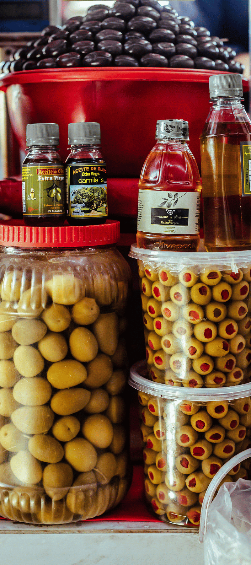 Peruvian olives.