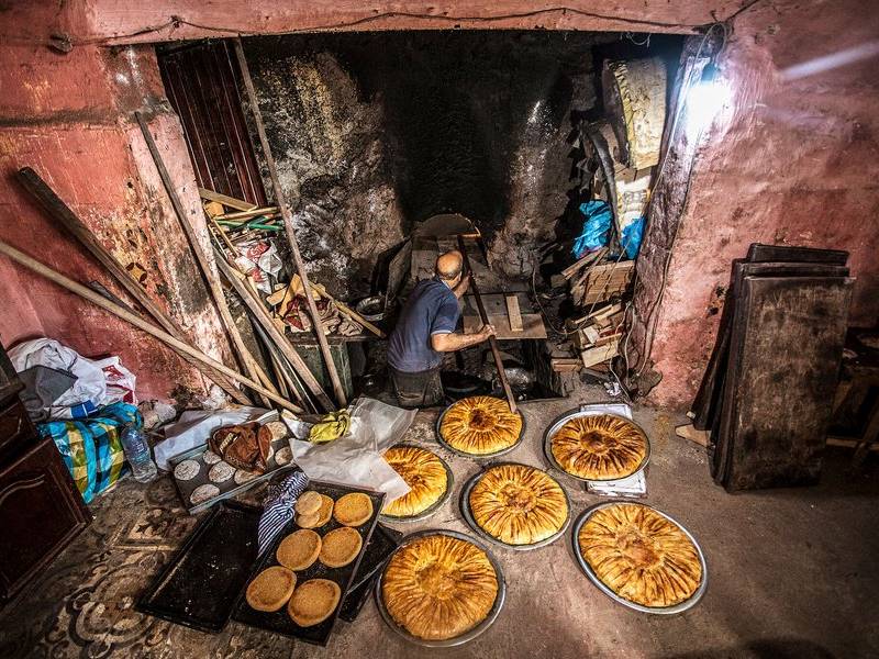 Old communal oven.
