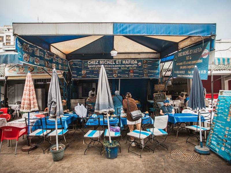 Local seafood spot.