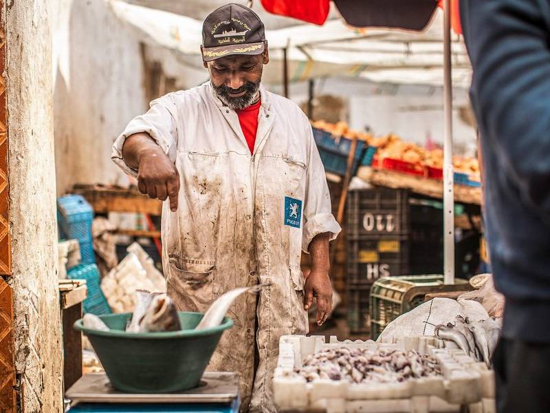 Medina fishmonger.