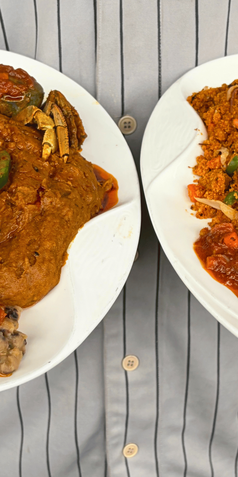 Red snapper supper.